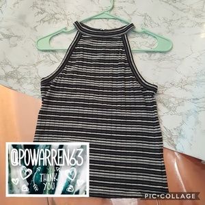 Striped Halter Top